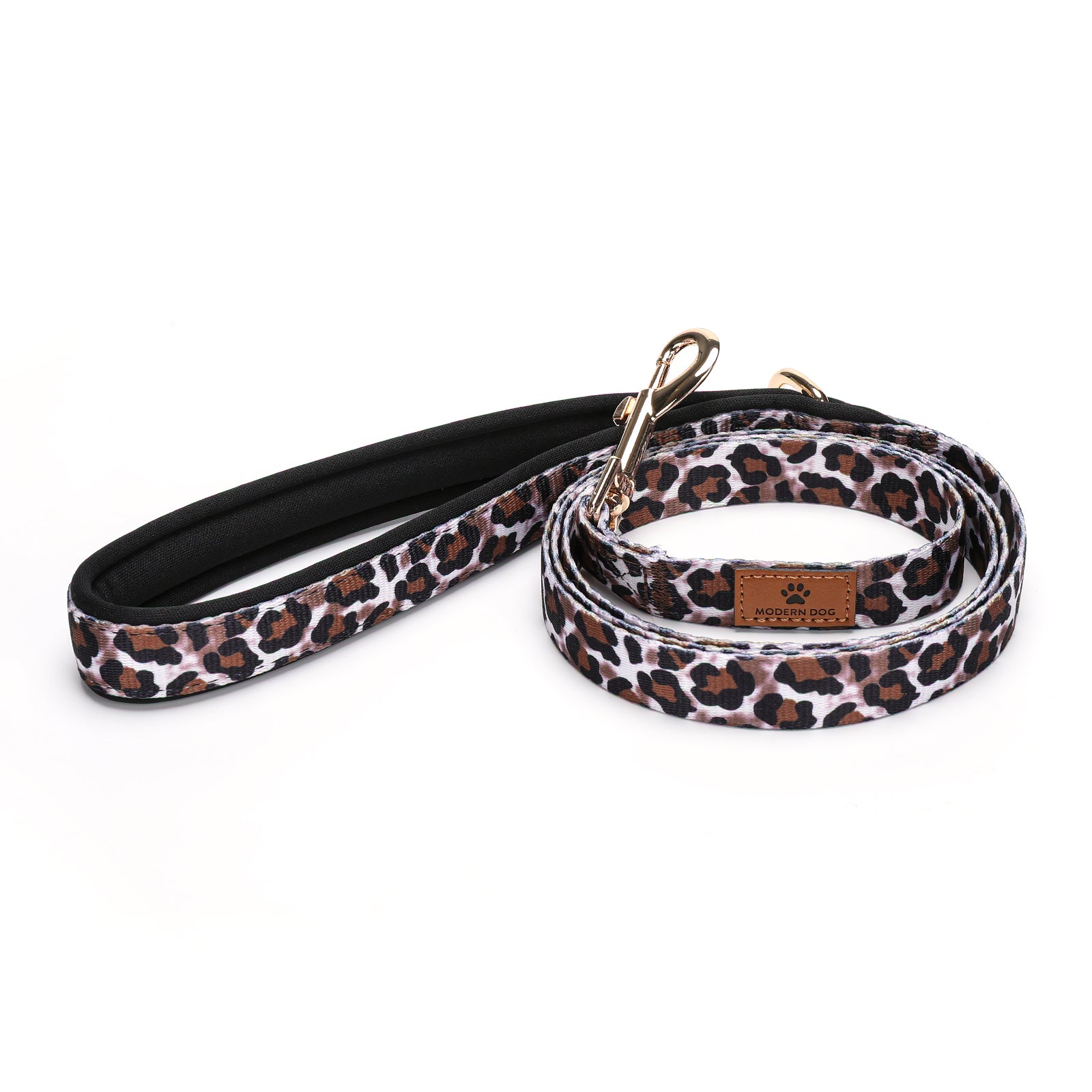 Set  Leopard Diamond tuigje met riem