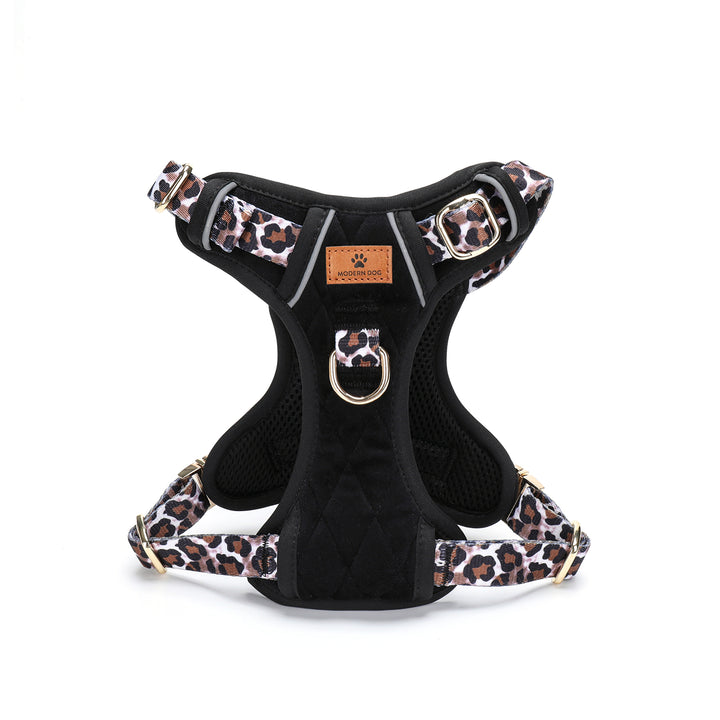 Set  Leopard Diamond tuigje met riem